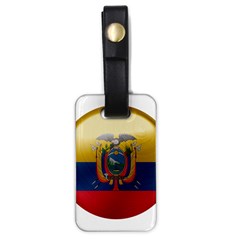 Ecuador Flag Ecuadorian Country Luggage Tag (one Side) by Sapixe