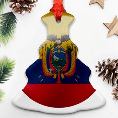 Ecuador Flag Ecuadorian Country Christmas Tree Ornament (two Sides) by Sapixe