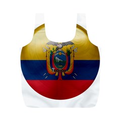 Ecuador Flag Ecuadorian Country Full Print Recycle Bag (m) by Sapixe