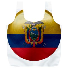 Ecuador Flag Ecuadorian Country Full Print Recycle Bag (xl) by Sapixe