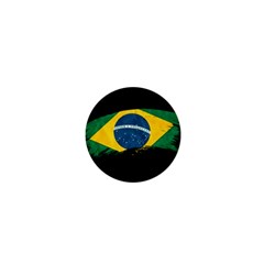 Flag Brazil Country Symbol 1  Mini Buttons by Sapixe