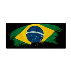 Flag Brazil Country Symbol Hand Towel by Sapixe