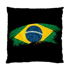 Flag Brazil Country Symbol Standard Cushion Case (two Sides) by Sapixe