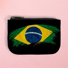 Flag Brazil Country Symbol Mini Coin Purse by Sapixe