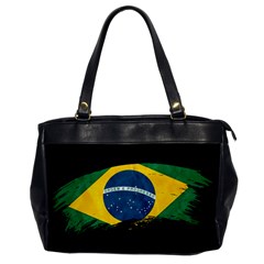 Flag Brazil Country Symbol Oversize Office Handbag by Sapixe