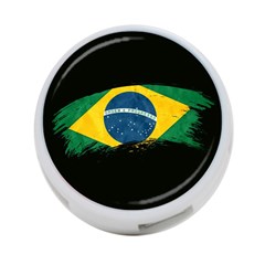 Flag Brazil Country Symbol 4-port Usb Hub (two Sides) by Sapixe