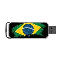 Flag Brazil Country Symbol Portable Usb Flash (two Sides) by Sapixe