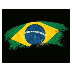 Flag Brazil Country Symbol Double Sided Flano Blanket (medium)  by Sapixe