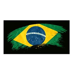 Flag Brazil Country Symbol Satin Shawl by Sapixe