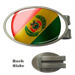 Bolivia Flag Country National Money Clips (oval)  by Sapixe