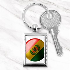 Bolivia Flag Country National Key Chain (rectangle) by Sapixe