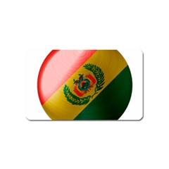 Bolivia Flag Country National Magnet (name Card) by Sapixe