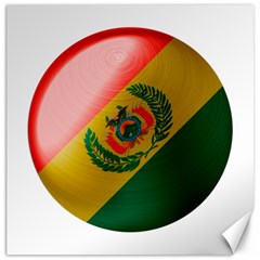 Bolivia Flag Country National Canvas 16  X 16  by Sapixe