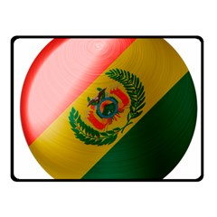 Bolivia Flag Country National Fleece Blanket (small) by Sapixe