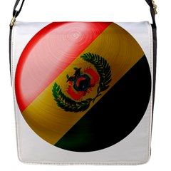 Bolivia Flag Country National Flap Closure Messenger Bag (s) by Sapixe