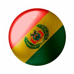 Bolivia Flag Country National Wooden Puzzle Square