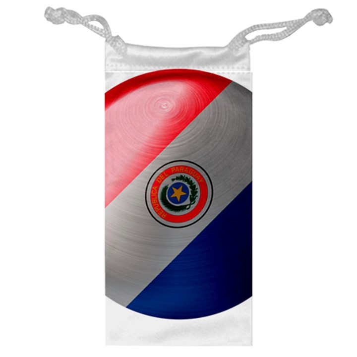 Paraguay Flag Country Nation Jewelry Bag