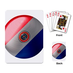 Paraguay Flag Country Nation Playing Cards Single Design (rectangle) by Sapixe