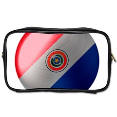 Paraguay Flag Country Nation Toiletries Bag (one Side) by Sapixe