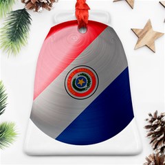 Paraguay Flag Country Nation Bell Ornament (two Sides) by Sapixe