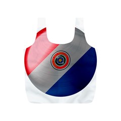 Paraguay Flag Country Nation Full Print Recycle Bag (s) by Sapixe