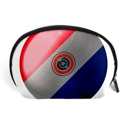 Paraguay Flag Country Nation Accessory Pouch (large) by Sapixe