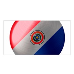 Paraguay Flag Country Nation Satin Shawl by Sapixe