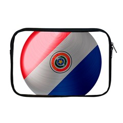 Paraguay Flag Country Nation Apple Macbook Pro 17  Zipper Case by Sapixe