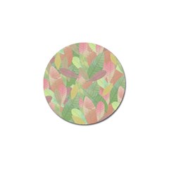 Watercolor Leaves Pattern Golf Ball Marker (10 Pack) by Valentinaart