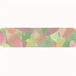 Watercolor leaves pattern Large Bar Mats 32 x8.5  Bar Mat