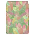 Watercolor leaves pattern Removable Flap Cover (L) Front