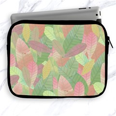 Watercolor Leaves Pattern Apple Ipad 2/3/4 Zipper Cases by Valentinaart