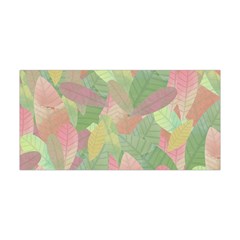 Watercolor Leaves Pattern Yoga Headband by Valentinaart