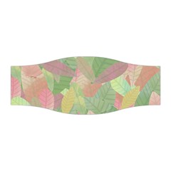 Watercolor Leaves Pattern Stretchable Headband by Valentinaart