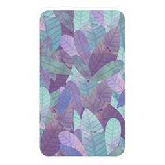 Watercolor Leaves Pattern Memory Card Reader (rectangular) by Valentinaart