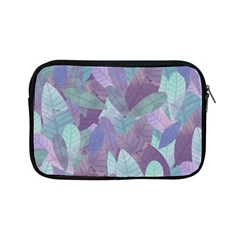 Watercolor Leaves Pattern Apple Ipad Mini Zipper Cases by Valentinaart