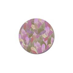 Watercolor Leaves Pattern Golf Ball Marker (10 Pack) by Valentinaart