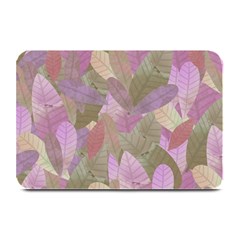 Watercolor Leaves Pattern Plate Mats by Valentinaart