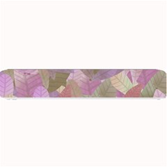 Watercolor Leaves Pattern Small Bar Mats by Valentinaart