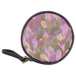 Watercolor leaves pattern Classic 20-CD Wallets Front