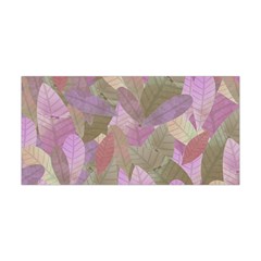 Watercolor Leaves Pattern Yoga Headband by Valentinaart