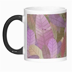 Watercolor Leaves Pattern Morph Mugs