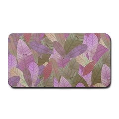 Watercolor Leaves Pattern Medium Bar Mats by Valentinaart