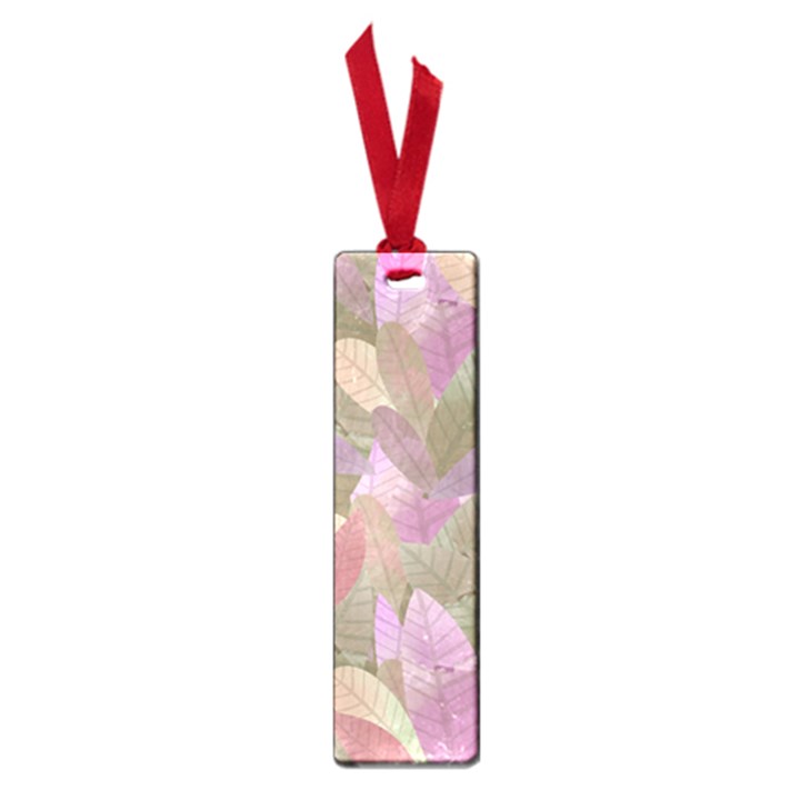 Watercolor leaves pattern Small Book Marks