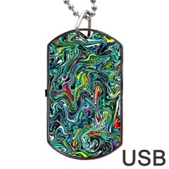 D 4 Dog Tag Usb Flash (one Side) by ArtworkByPatrick