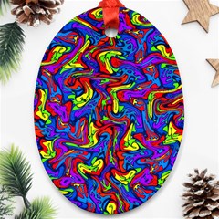 D 2 1 Ornament (oval) by ArtworkByPatrick