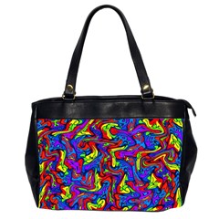 D 2 1 Oversize Office Handbag (2 Sides) by ArtworkByPatrick