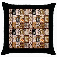 D 5 Throw Pillow Case (black) by ArtworkByPatrick