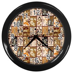 D 5 Wall Clock (Black)