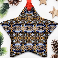 D 9 Star Ornament (two Sides) by ArtworkByPatrick